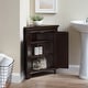 preview thumbnail 5 of 11, Crosley Lydia Corner Storage Cabinet - 22 "W x	12 "D x 28.88 "H