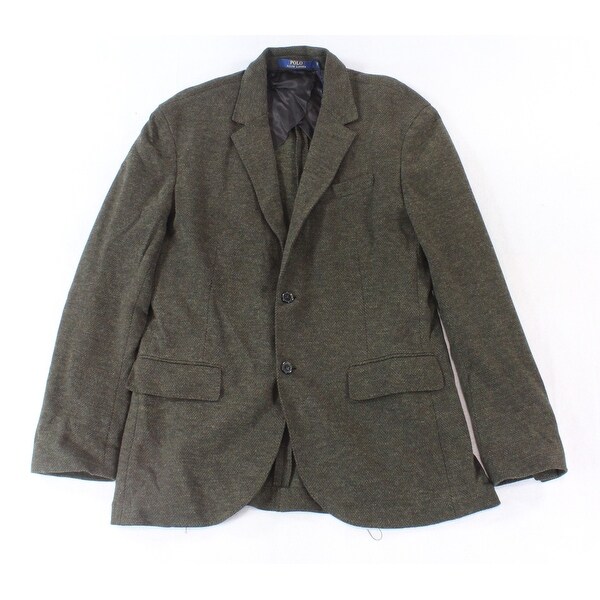 Polo Ralph Lauren NEW Green Mens Size XL Two Button Notched Blazer
