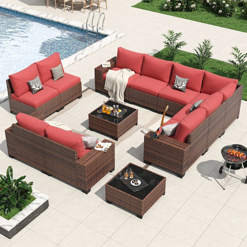 Patio Furniture Set , Outdoor Sectional Sofa Set