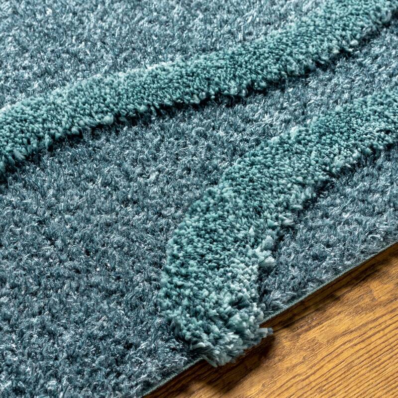 Mr. Kate Luna Modern Waves Plush Area Rug