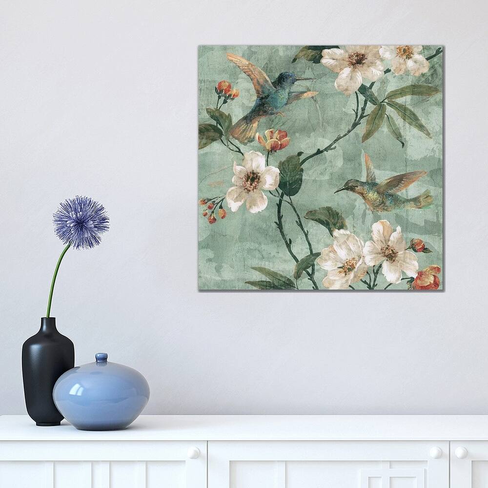 iCanvas "Birds Of A Feather II" by Renee Campbell Canvas Print