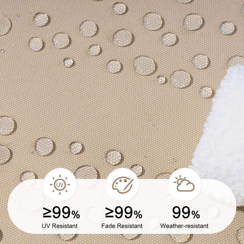 Outdoor Patio Chaise Lounge Chair Cushion