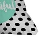 preview thumbnail 2 of 0, Allyson Johnson Mint Hello Beautiful Polyester Throw Pillow