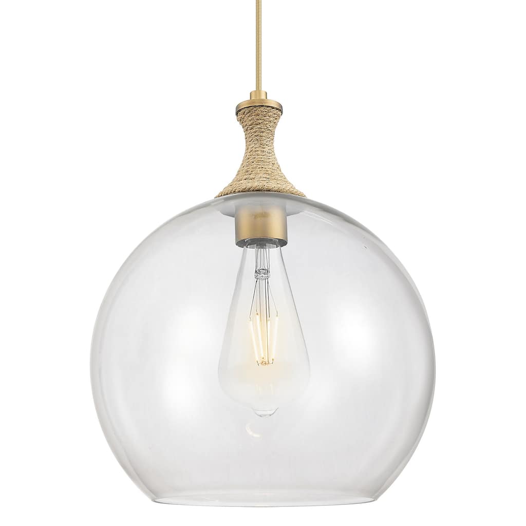 Innovations Lighting 415-1PR-G122-14 Astor 14" Wide Rope Detailed Cord