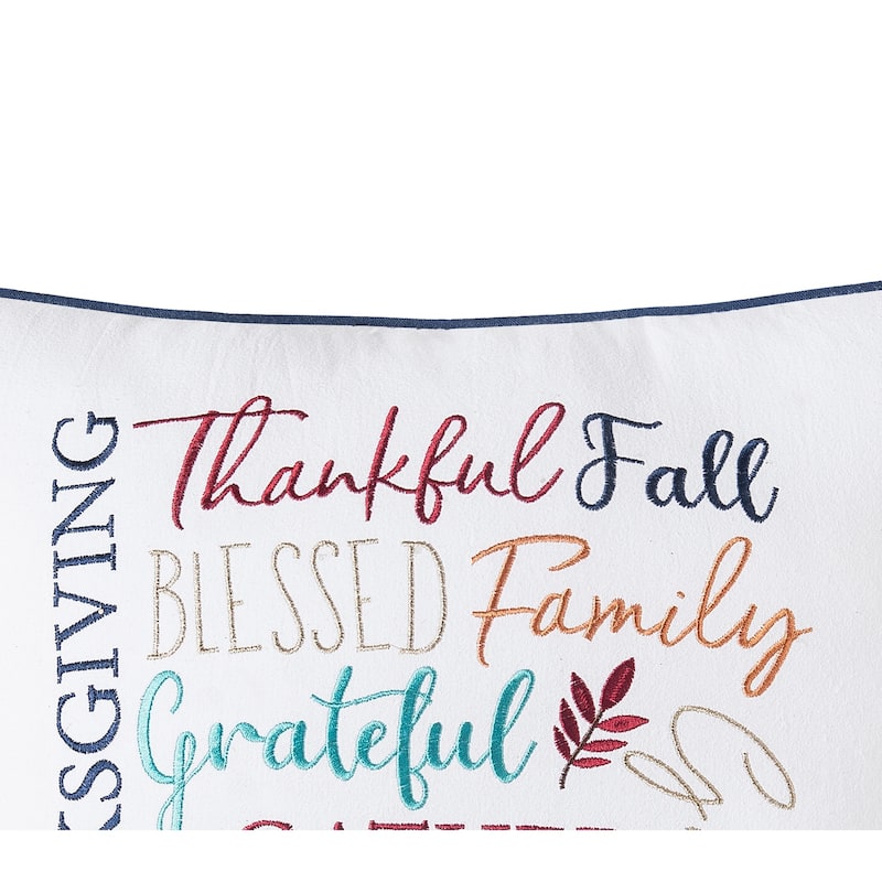 Fall Font Pillow