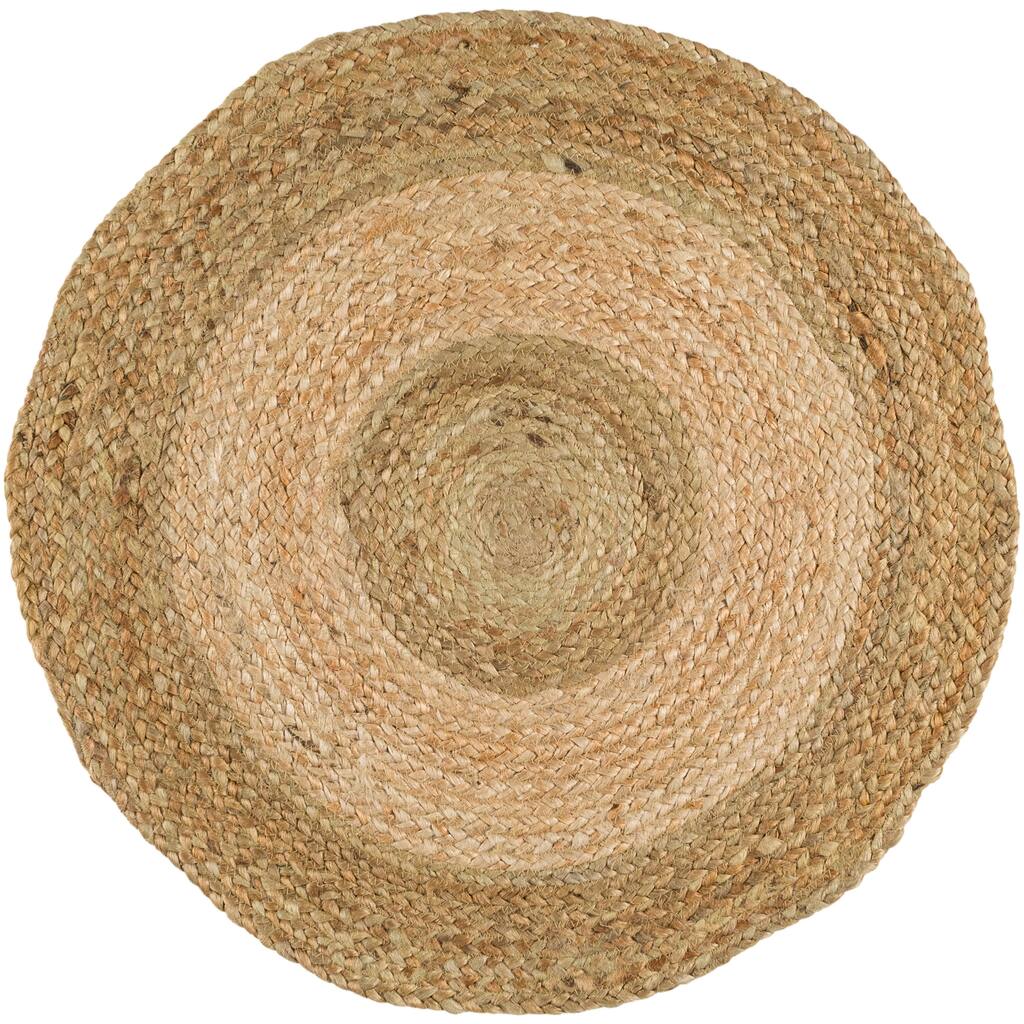 Hand-Woven Canada Jute Area Rug