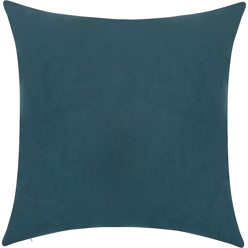 Delara Pack of 1 Velvet Decorative Throw Pillow Cover 20x20 Inches, Cushion Cover, Soft and Breathable Fabric, Hidden Zipper