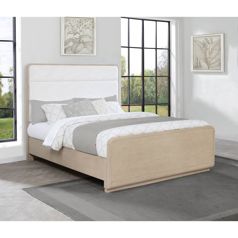 Ladera Panel Bed Light Elm