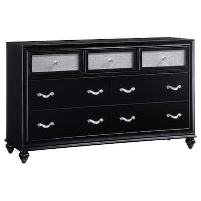 Barzini Modern Classic Wood 7-drawer Dresser