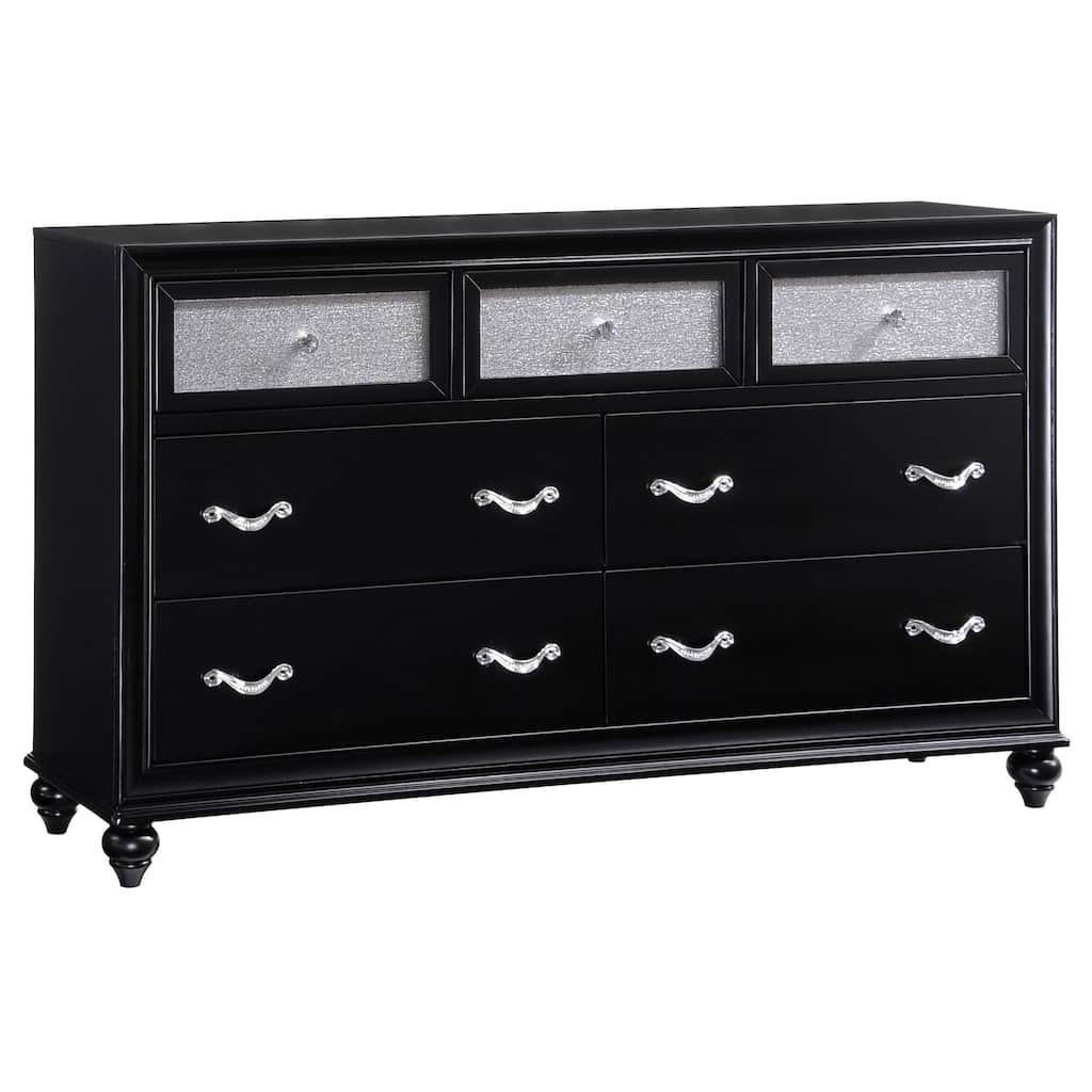 Barzini Modern Classic Wood 7-drawer Dresser