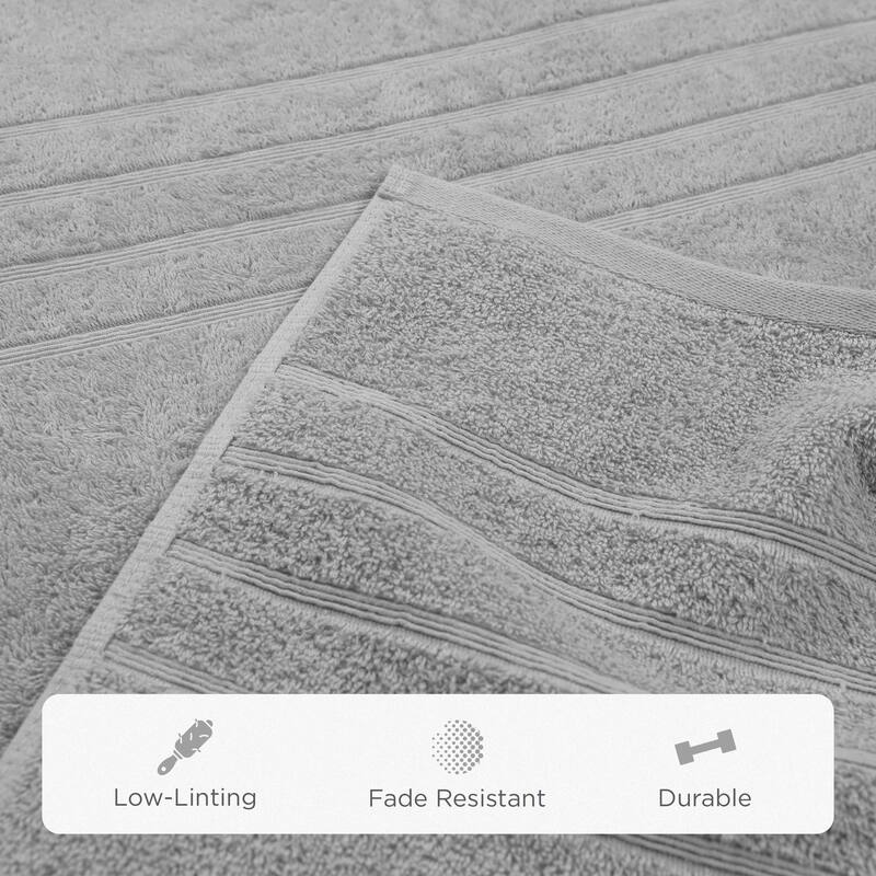 Martex Ultimate Performance Cotton Low-Lint Soft Absorbent Towel Set