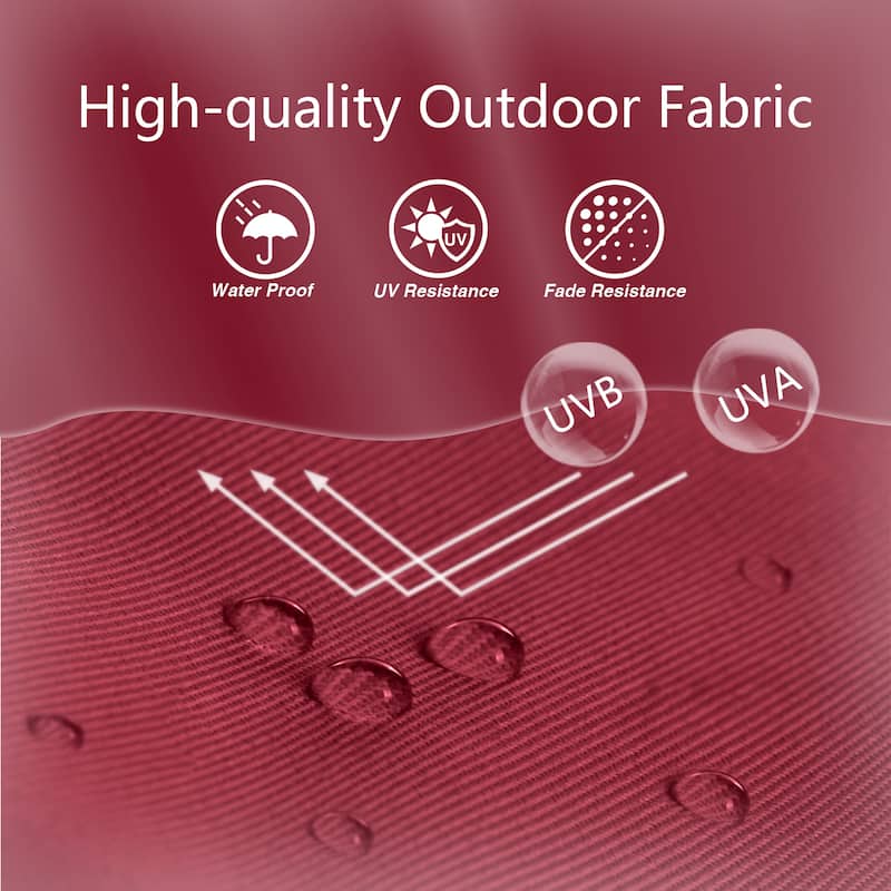 Maypex 9-foot Crank and Tilt Market Umbrella