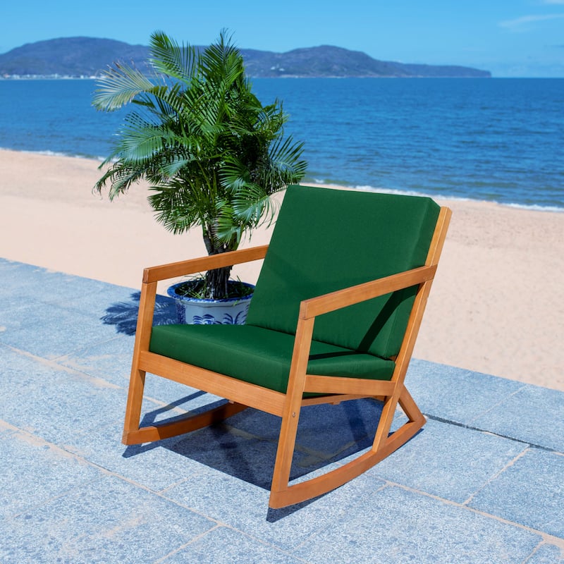 SAFAVIEH Outdoor Vernon Rocking Chair