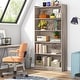 preview thumbnail 25 of 41, 6-Tier Open Bookcase, 72 inches Large Tall Bookshelf