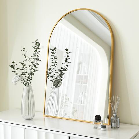 YVANLA Arch Bathroom Mirror Wall Mounted Mirror Vanity Mirror