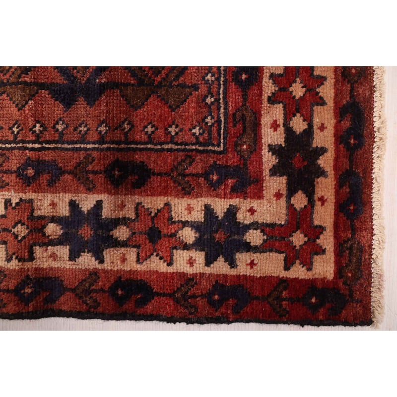 ECARPETGALLERY Hand-knotted Melis Vintage Copper Wool Rug - 5'7 x 7'10