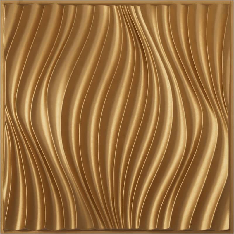 19 5/8"W x 19 5/8"H Billow EnduraWall Decorative 3D Wall Panel