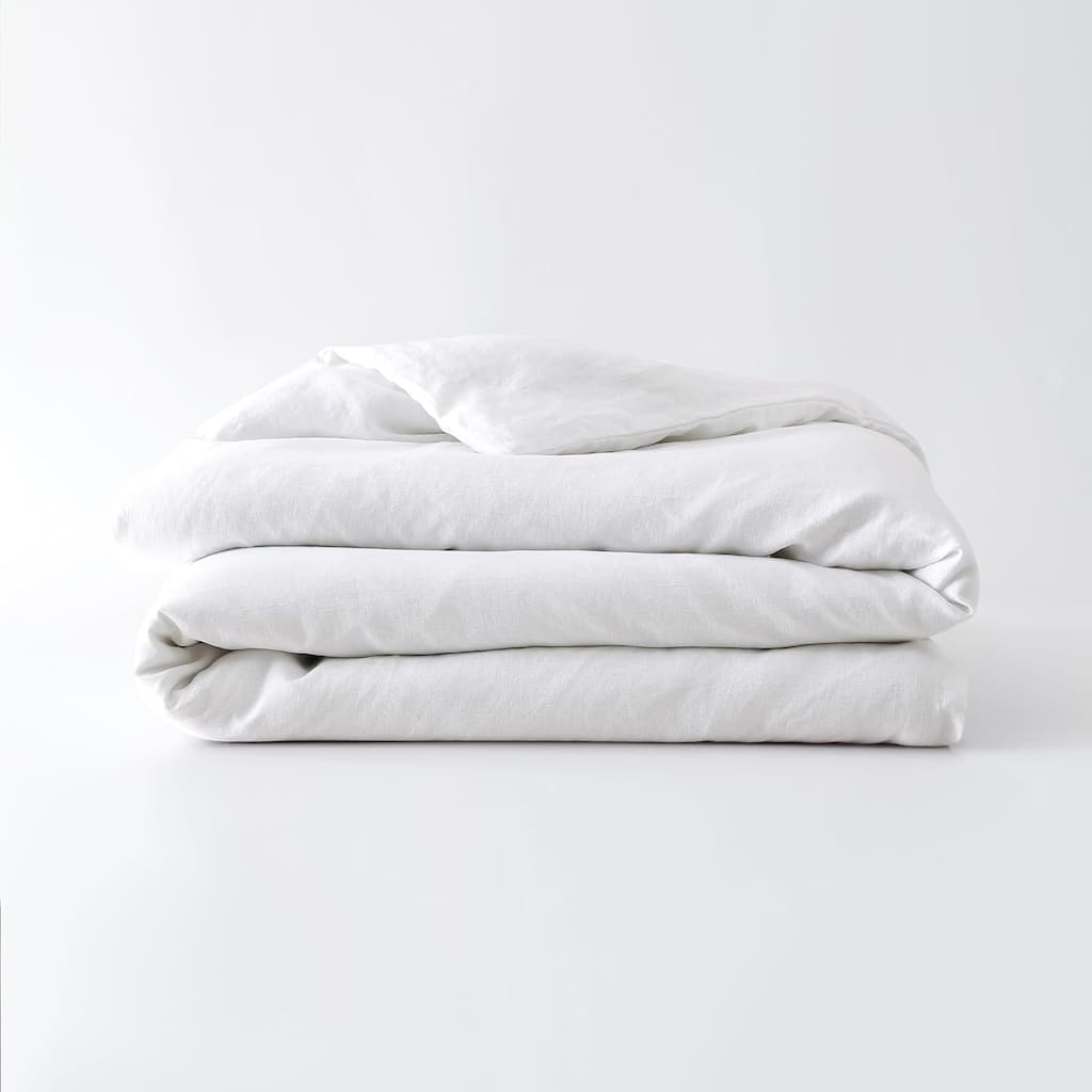 French Linen Duvet Cover for Weighted Blanket