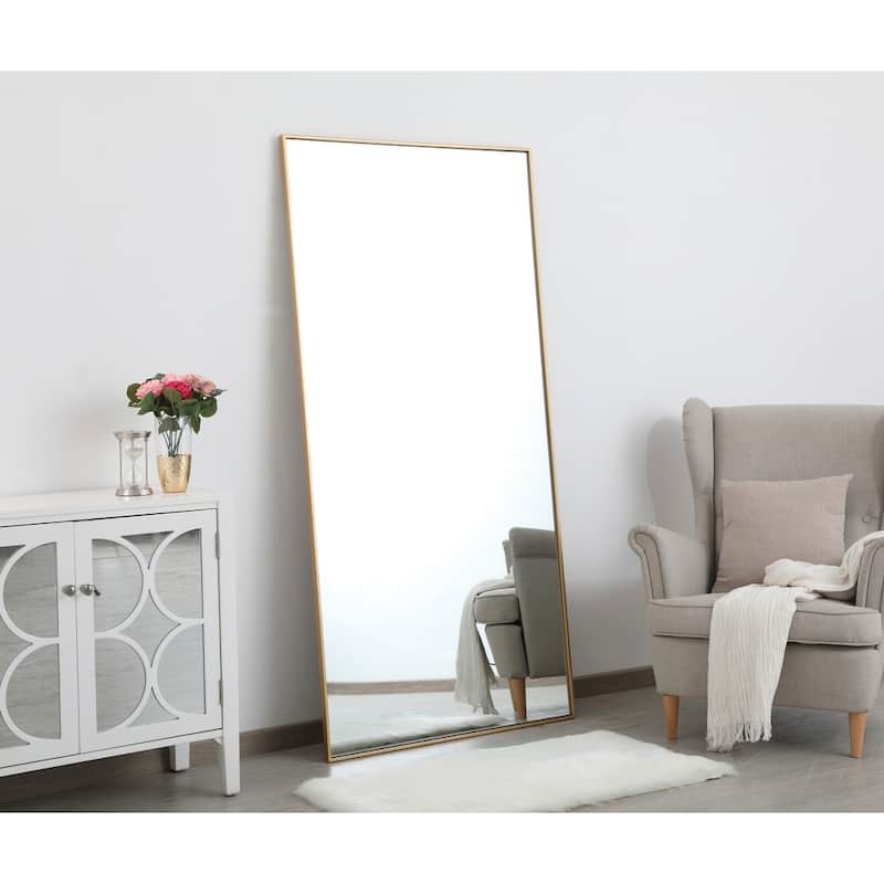 Carson Carrington Labben Round Chevron Mirror