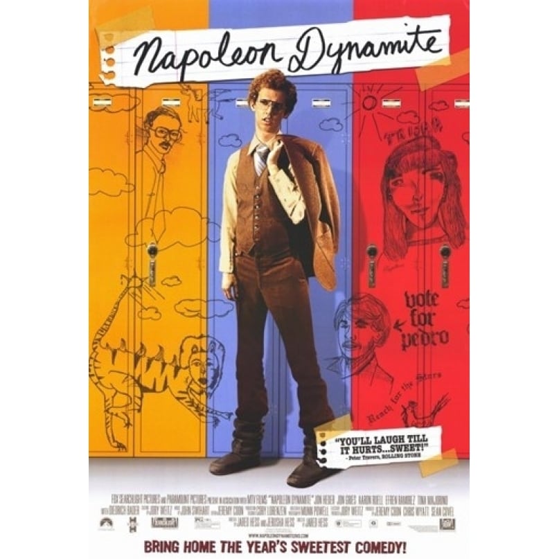 Napoleon Dynamite Movie Poster (11 X 17) Item Mov250842 - Bed Bath