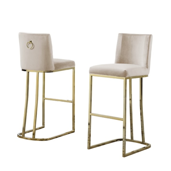 Counter height sale stools gold