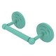 preview thumbnail 20 of 27, Allied Brass Prestige Que New Collection 2 Post Toilet Tissue Holder Sea Foam Green