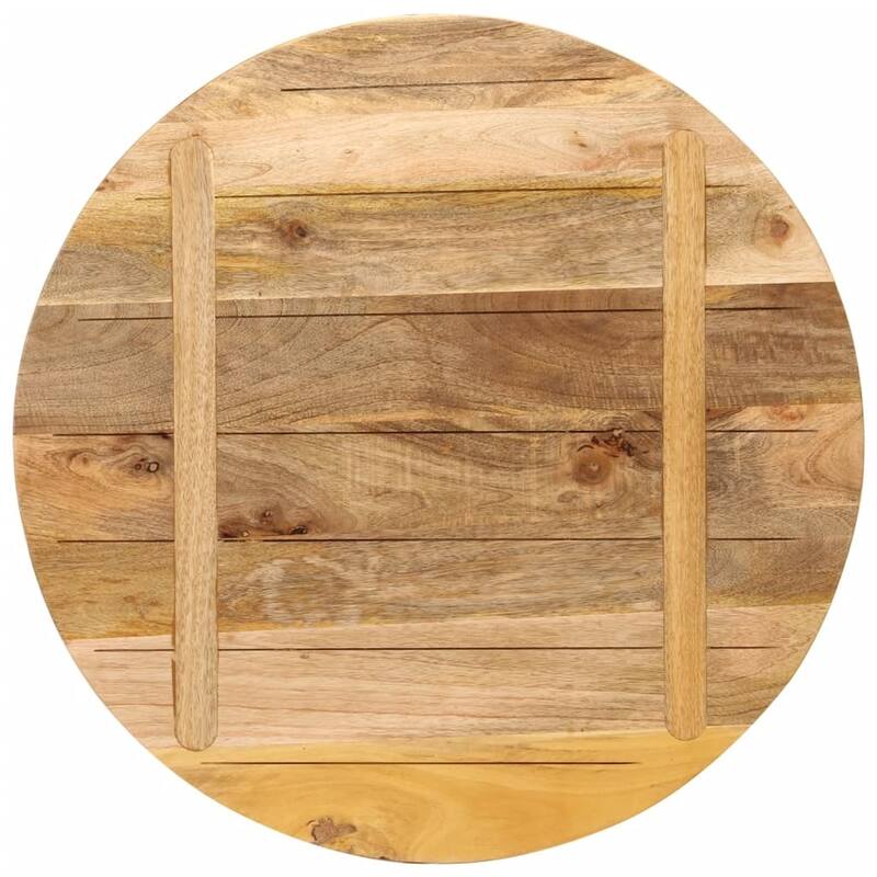 vidaXL Table Top Replacement Coffee Dining Room Furniture Round Solid Wood