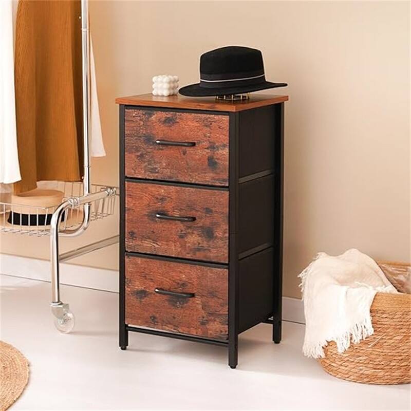 brown small dresser for bedroom Carrington 6-Drawer Solid Cherry Wood Low Dresser in Golden Brown main image 1