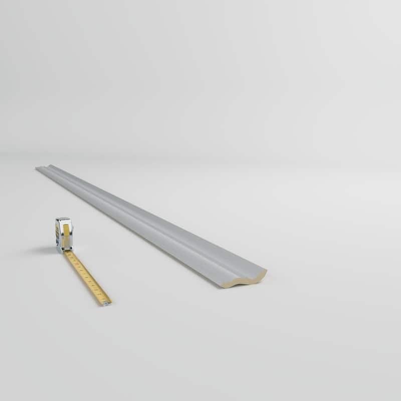 3 1/8"H x 2 1/2"P x 4"F x 96"L Enzo Crown Moulding - 1-Pack