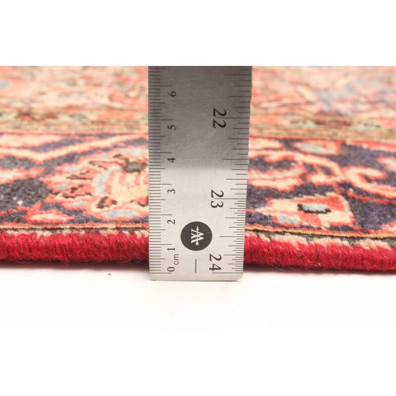 ECARPETGALLERY Hand-knotted Antalya Vintage Red Wool Rug - 3'11 x 6'2