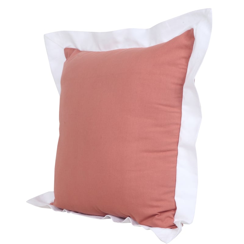Sevita Bright Bordered Throw Pillow