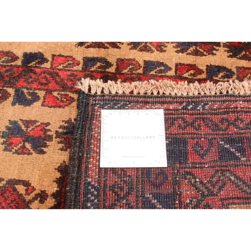ECARPETGALLERY Hand-knotted Teimani Tan Wool Rug - 3'2 x 4'7