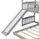 preview thumbnail 21 of 22, Twin over Twin Pine Bunk House Bed