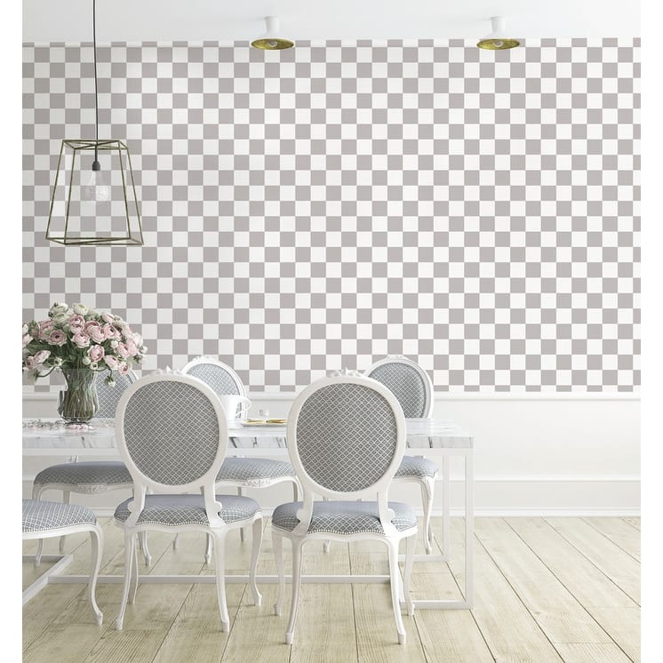 Tempaper Checkmate Peel and Stick Wallpaper - 28 sq. ft.