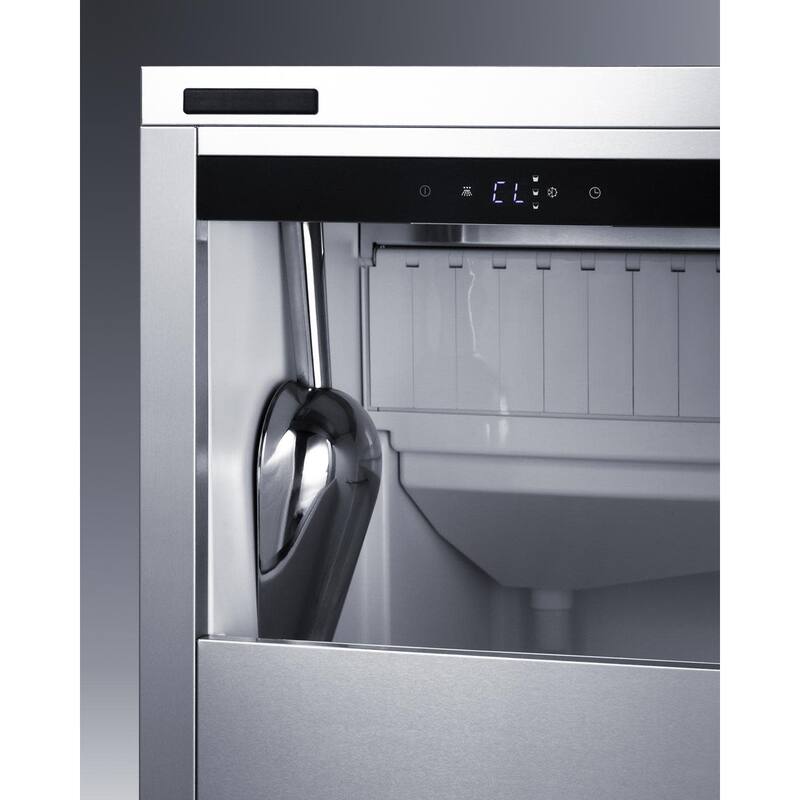 Summit BIM62ADALHD 15" Wide 26 Lbs. Capacity Built-In Ice Maker with