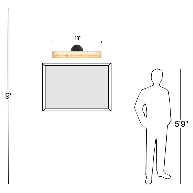 KAYLA Bathroom Vanity Light 18/24 inch