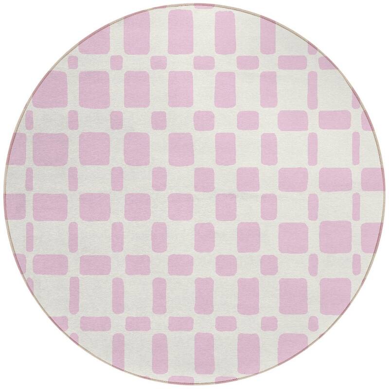HomeRoots Geometric Transitional Rectangle Outdoor Rug