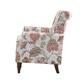 HULALA HOME Nailhead Trim Traditional Accent Armchair with Rolled Arms