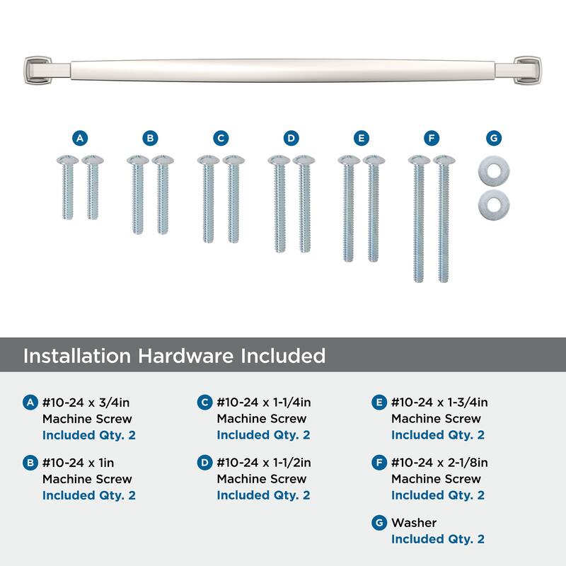 Amerock BP54061 Stature 18" Center to Center Handle Appliance Pull