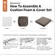 preview thumbnail 4 of 18, Classic Accessories Ravenna Water-Resistant Patio Chaise Cushion, 80 x 26 x 3 Inch