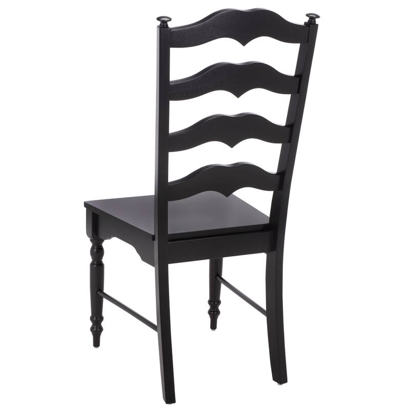 SAFAVIEH HOME Rasia Ladder Back Side Chair - 19"W x 22"D x 41"H