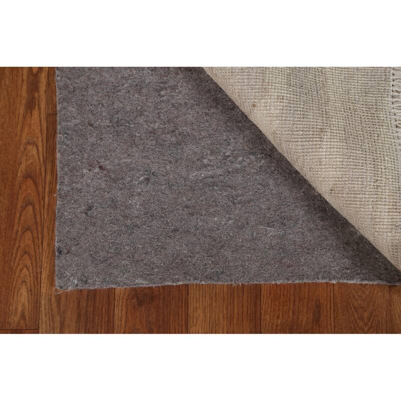 Abstract Turkish Oriental Home Decor Area Rug Hand-knotted Wool Carpet - 3'11" x 4'9"