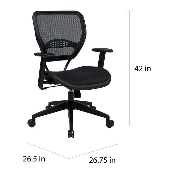 Office Star Professional Air Grid Deluxe Task Chair On Sale Overstock 2605023
