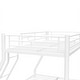 preview thumbnail 15 of 14, White Bunk Bed Noise Reduced Bed, CPC Certified, Twin over Full