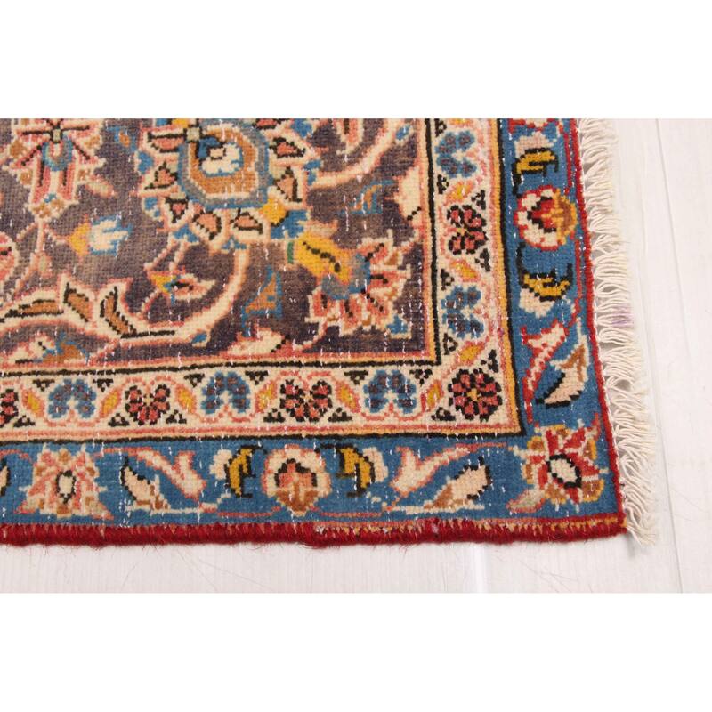ECARPETGALLERY Hand-knotted Antalya Vintage Light Red Wool Rug - 7'7 x 11'10