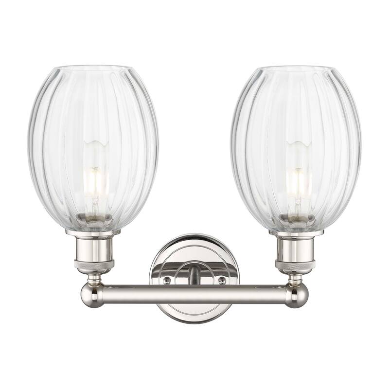 Innovations Lighting Endless Possibilities Edison - Preston - 2 Light 15" Bulb Shade Bath Vanity Light