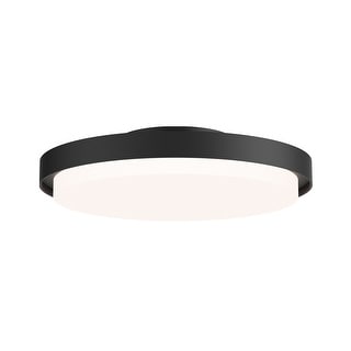 Maxim 57312 Float 12" Wide LED Flush Mount Drum Ceiling Fixture
