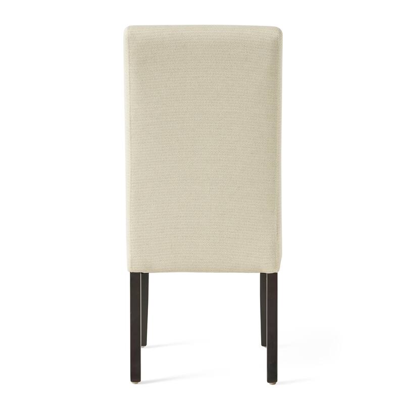 Contemporary Design Upholstered Dining Chair,Solid Wood,Dining Chair Features a High Back Design,Set Of 2