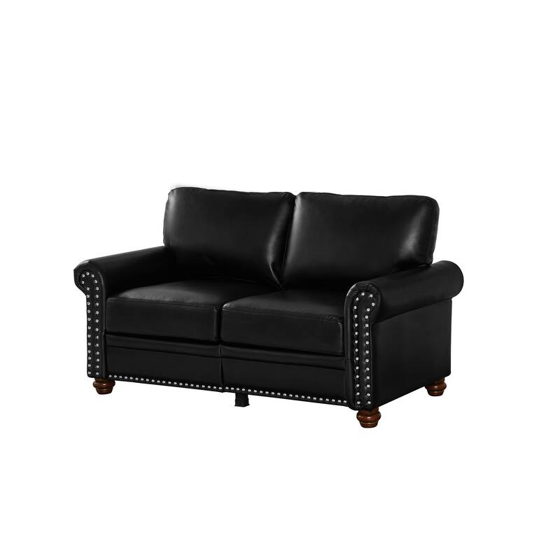 Two-Seater Sofa with Faux Leather - Durable and Comfortable