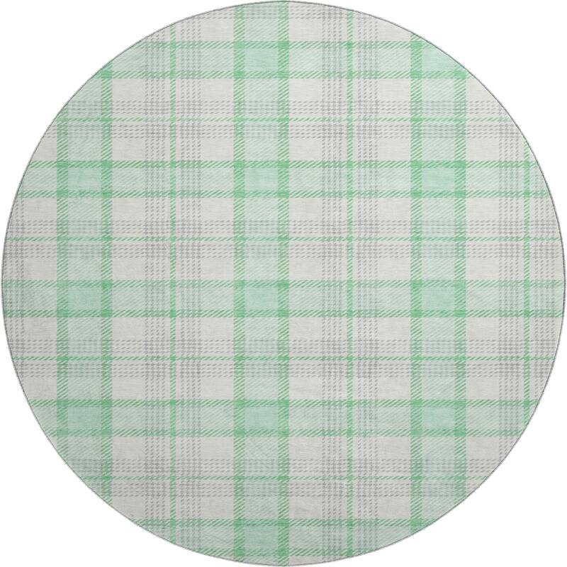 Premium Washable Super Soft Plaid Mayfield Rug